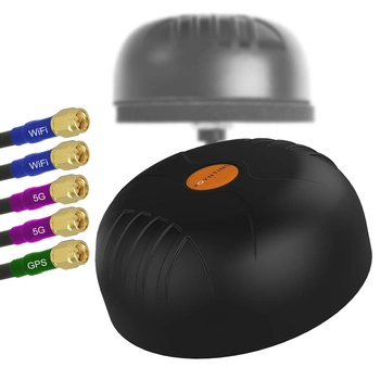 5-in-1 Poynting MIMO-4-15 LTE GPS car antenna