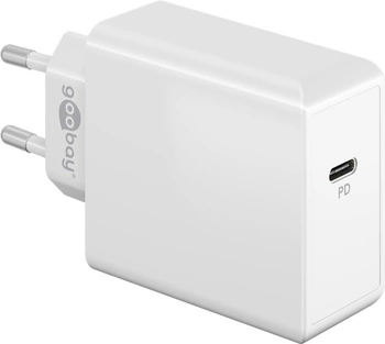 Goobay USB-C PowerD 65W AC Charger WHITE