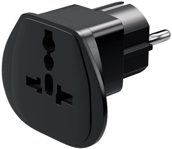 Europe travel adapter with power plug Goobay