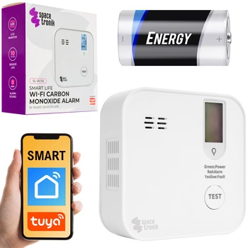 Czujnik CO2 Tuya Spacetronik Sl-DC03