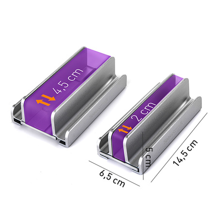 Vertikálny stojan na notebook Spacetronik SPP-111B