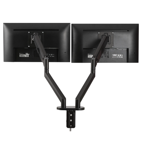 Uchwyt na 2 Monitory SPAZ120B Aluminiowy 13-36" | Stabilność i Ergonomia