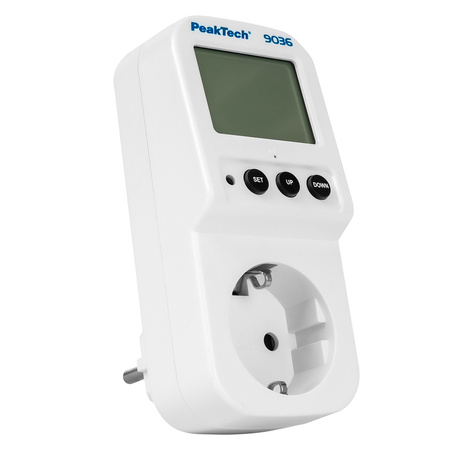 Cyfrowy Licznik Zużycia Energii PeakTech 9036