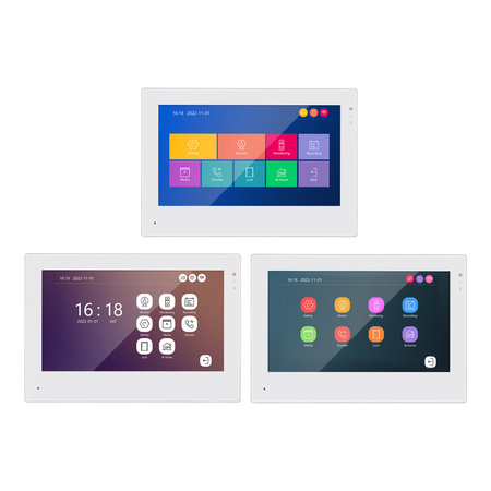 Monitor wideodomofon WiFi Tuya biały SPD-MT703W