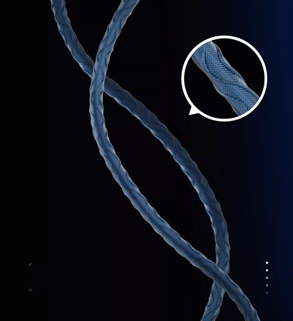 LDNIO USB-A/micro-USB kábel s LED 2 m sivý LS462M