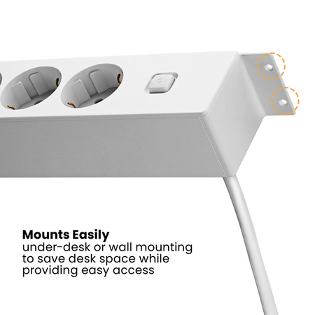 Spacetronik SPS-U38W_V2 under-counter socket