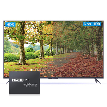 HDMI-HDMI + Audio SPDIF R/L ARC Extractor SPH-AE03