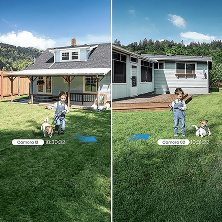 Sada SMART kamery Tuya Aosu SL-C6S-2H