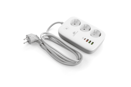 SMART Spacetronik SL-PS27 3AC 4U power strip