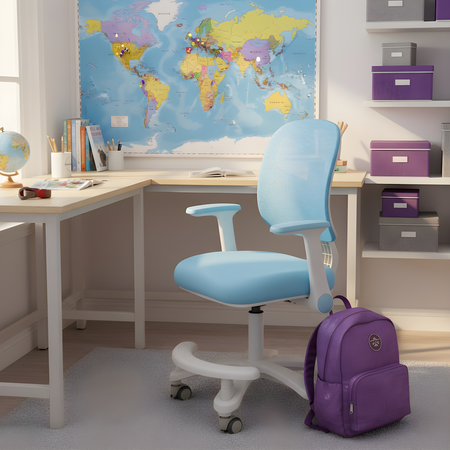 Krzesło dziecięce Spacetronik SPC-XD18A Niebieskie