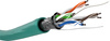 CAT5e F/UTP AWG 26/7 Twisted Pair Kabel Goobay grün 100m