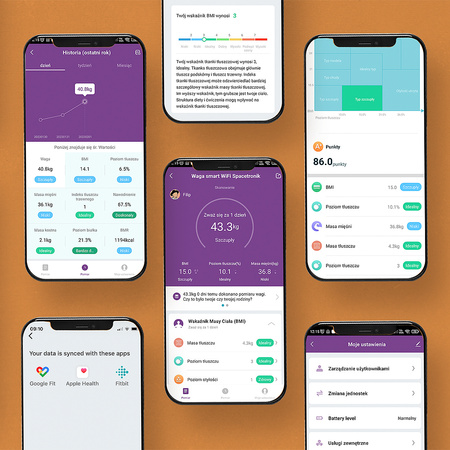 Váha Spacetronik Smart BMI WiFi BT TUYA SL-BS01