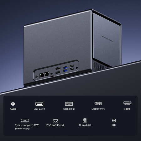 Mini PC NAS Intel N150 Aoostar WTR Pro 0+0
