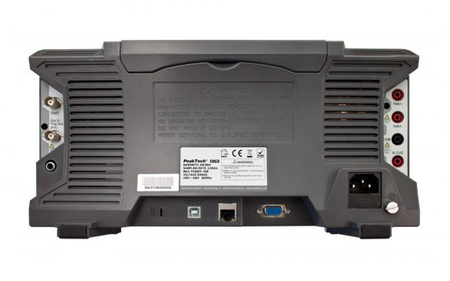 PeakTech 1363 digitales 2-Kanal AiO 300MHz Oszilloskop