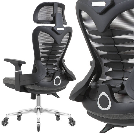 Fotel Ergonomiczny Spacetronik Axon Szary