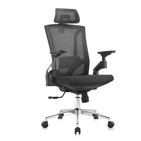 Zestaw ergonomiczny biurko Moris SPEO112BB fotel Gerd lampa GLOW D22 Pro