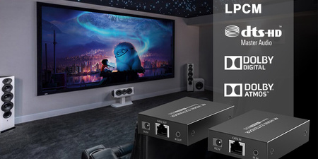 Spacetronik SPH-HLC6IR3 4K60 HDMI to LAN converter