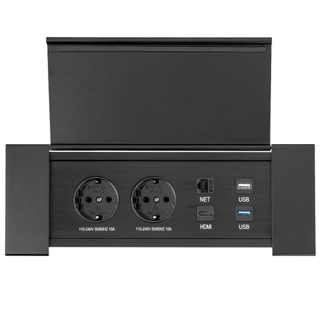 Spacetronik SPS-F26B V2 openable countertop socket