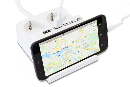 Peaktech 3125 USB power strip with stand