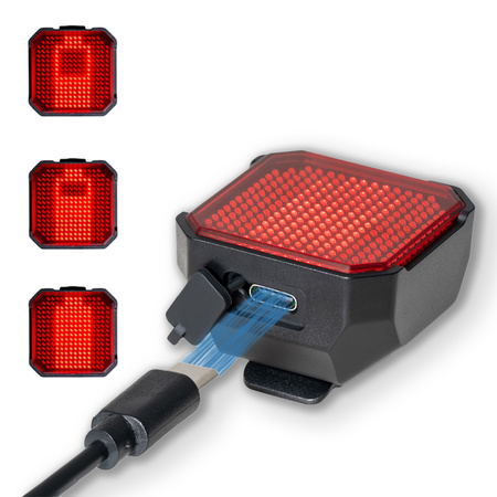 Wind and Moon WT28 rear bike light animation