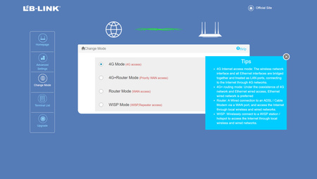 N300 4G LTE Heim-WiFi-Router CPE450EU