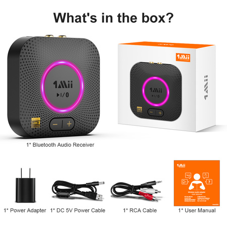 B06S Plus Bluetooth 5.2 aptX 30m Audio Receiver