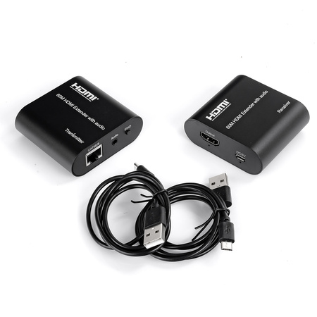 Konwerter HDMI na LAN Spacetronik SPH-HLC52 Audio