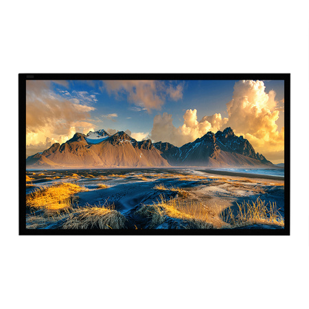 Projection screen 100" inches 16:9 viewing angle 160