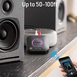 B06S Plus Bluetooth-Audio-Empfänger 5.2 aptX 30m