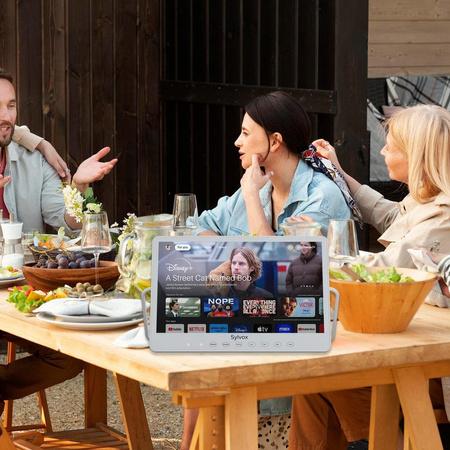 Przenośny TV Smart IP66 z Google TV Sylvox 15.6"