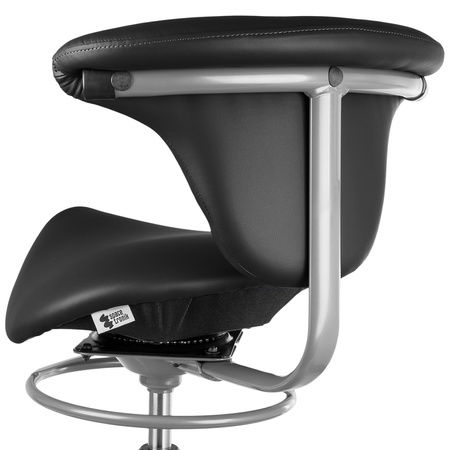 Ergonomiczny hoker regulowany SELLA czarny