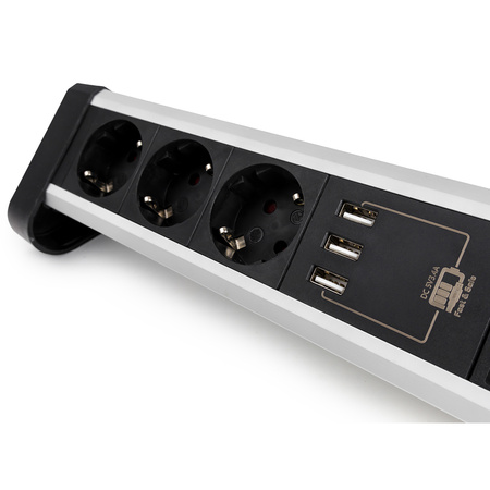 Spacetronik SPS-T38BS countertop socket