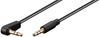 Audio Jack 35mm AUX Goobay Winkel Kabel 5m