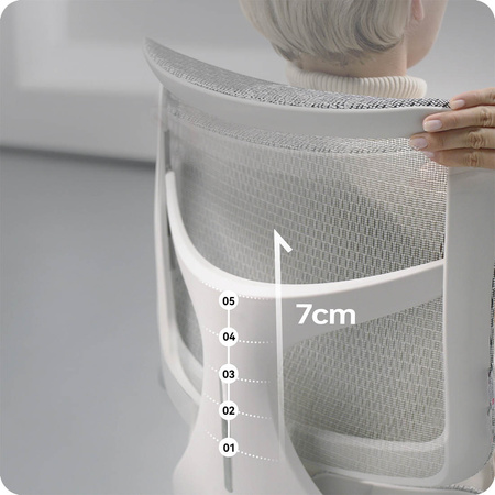 Kancelárske otočné kreslo Springle 22 Grey