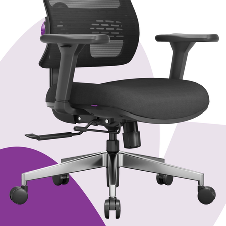 Mobile Electric Desk with Shelf Drawers