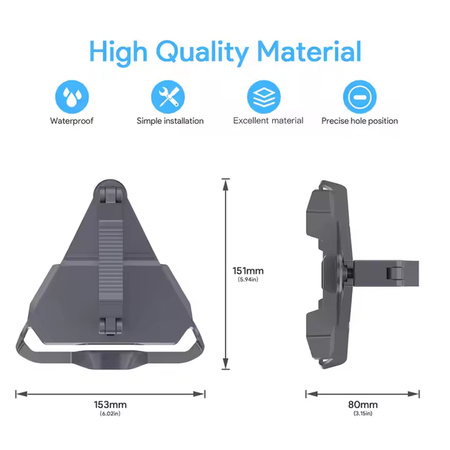 Uchwyt dachowy do Starlink na bagażnik samochodowy