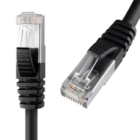 RJ45 CAT8 S/FTP AWG26 CU LSZH černý 20m kabel