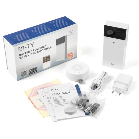 Tuya Laxihub B1-TY Wifi kamera Batériový zvonček