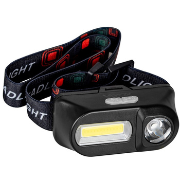 Headlamp 170 + 210lm LED COB flashlight VAYOX VA0115