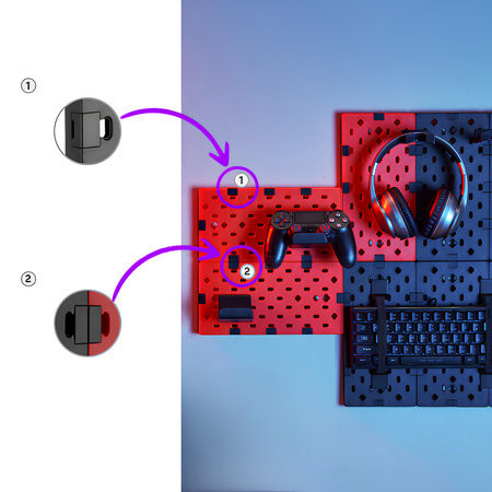 Spacetronik SPB-157B Holdee perforovaná deska