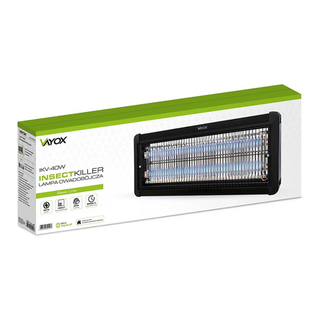Lampa UV na owady wisząca/stojąca VAYOX IKV-40W