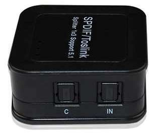 Przełącznik SPDIF / Toslink 1x3 Spacetronik SPA-SF103T