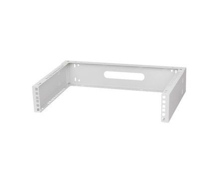 19" 2U 330mm Wall Rack Bracket Gray