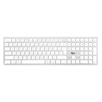 Cienka klawiatura bezprzewodowa EZZY 02KWW biała