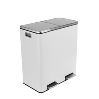 Funky Trash Can White Black Spacetronik Podwójny