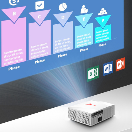 D5000A CINEJADE LCD 5.7 LCD +LED 8800Lux projector