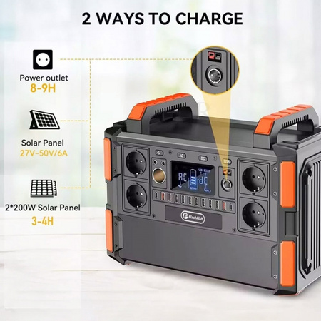 Zestaw FlashFish F132 1000W LiFePO4 Panel Solarny