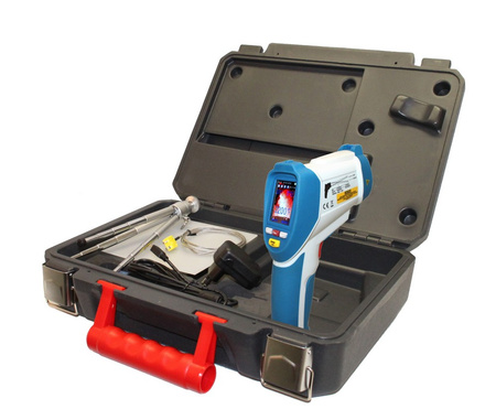 Merač prostredia 5v1 s IR USB SD PeakTech 4955