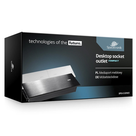 Spacetronik SPS-S24S V2 COMPACT countertop socket