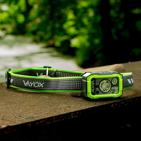 Headlamp 750lm CREE SMD Hammer flashlight VAYOX VA0103